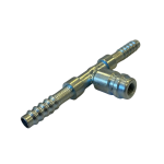 Conexion Unión Doble Hierro 5/16 c/val. R134