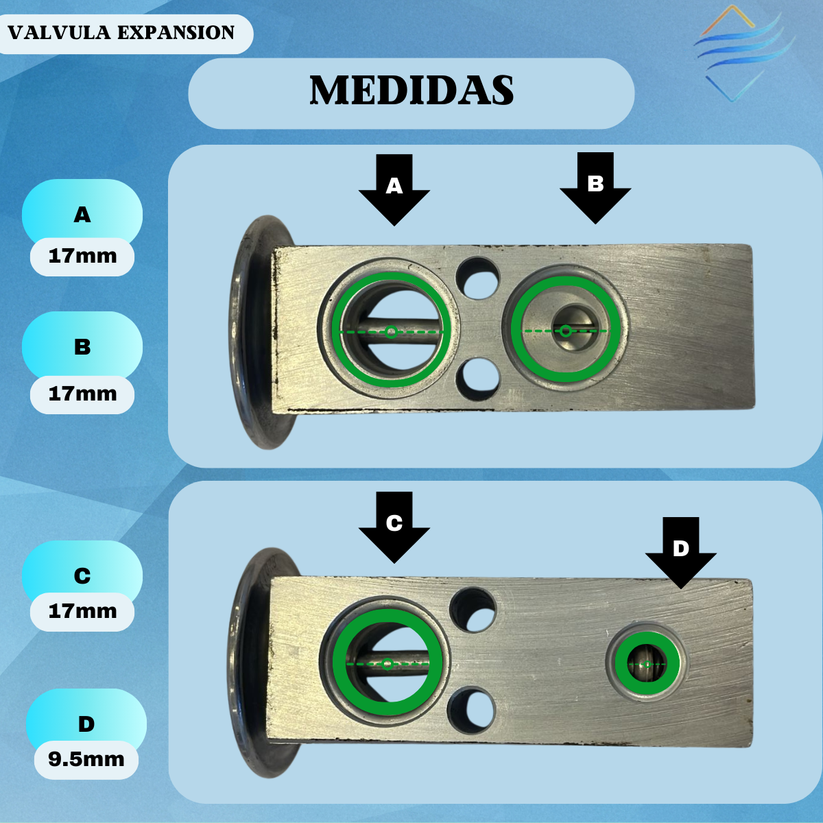 VALV.BLOCK TOYOTA R12 - Imagen 2