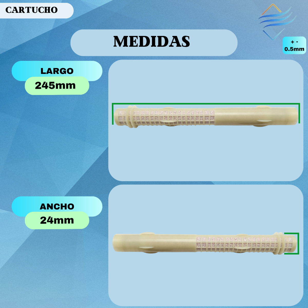 FILTRO CARTUCHO CHEVROLET SPIN COBALT SONIC - Imagen 4